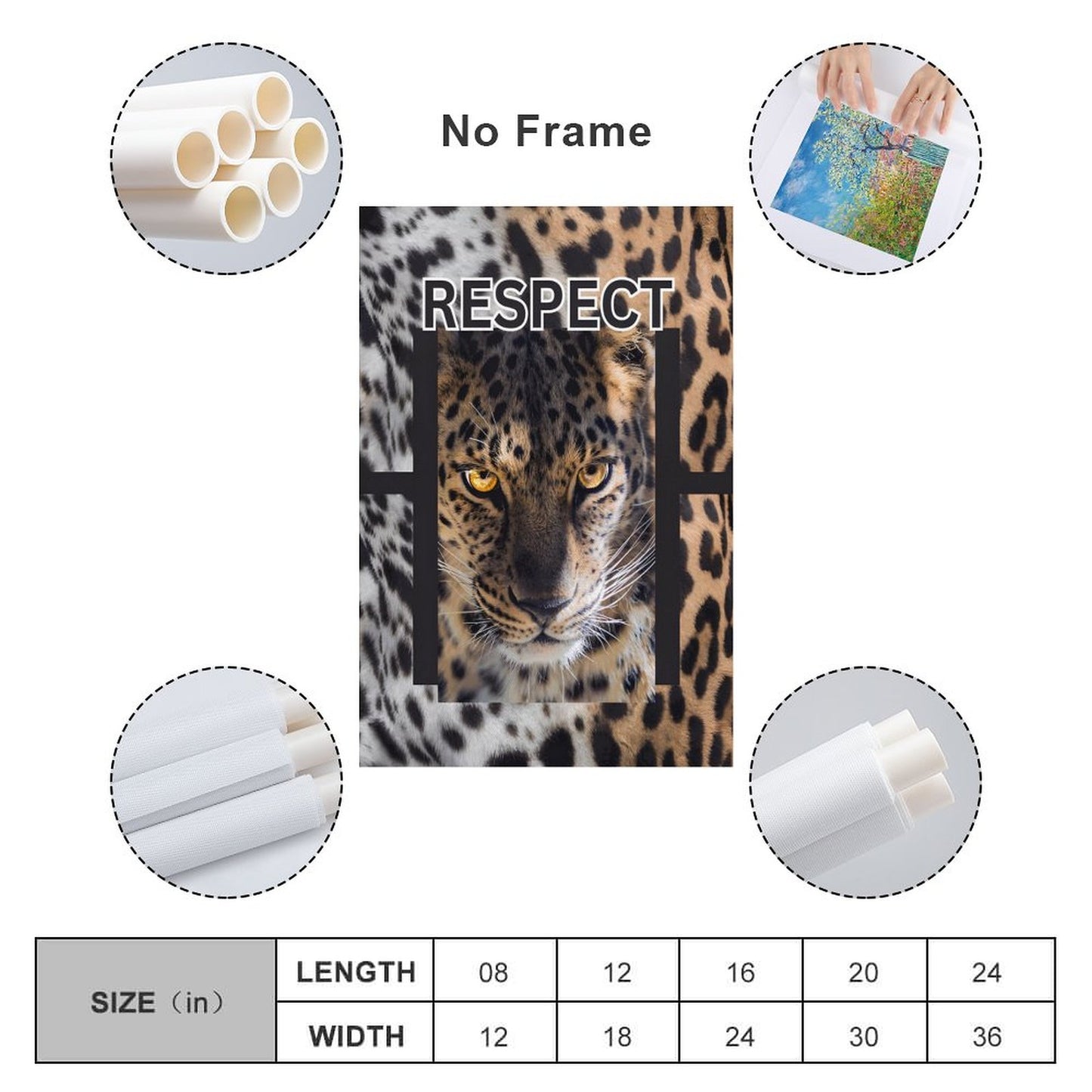 Unframed Art Prints (Vertical 2:3)-8x12 inch/12x18 inch