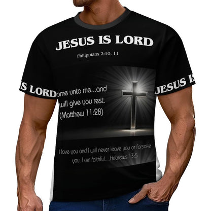 180gsm Men's Casual T-Shirt(All-Over Printing)