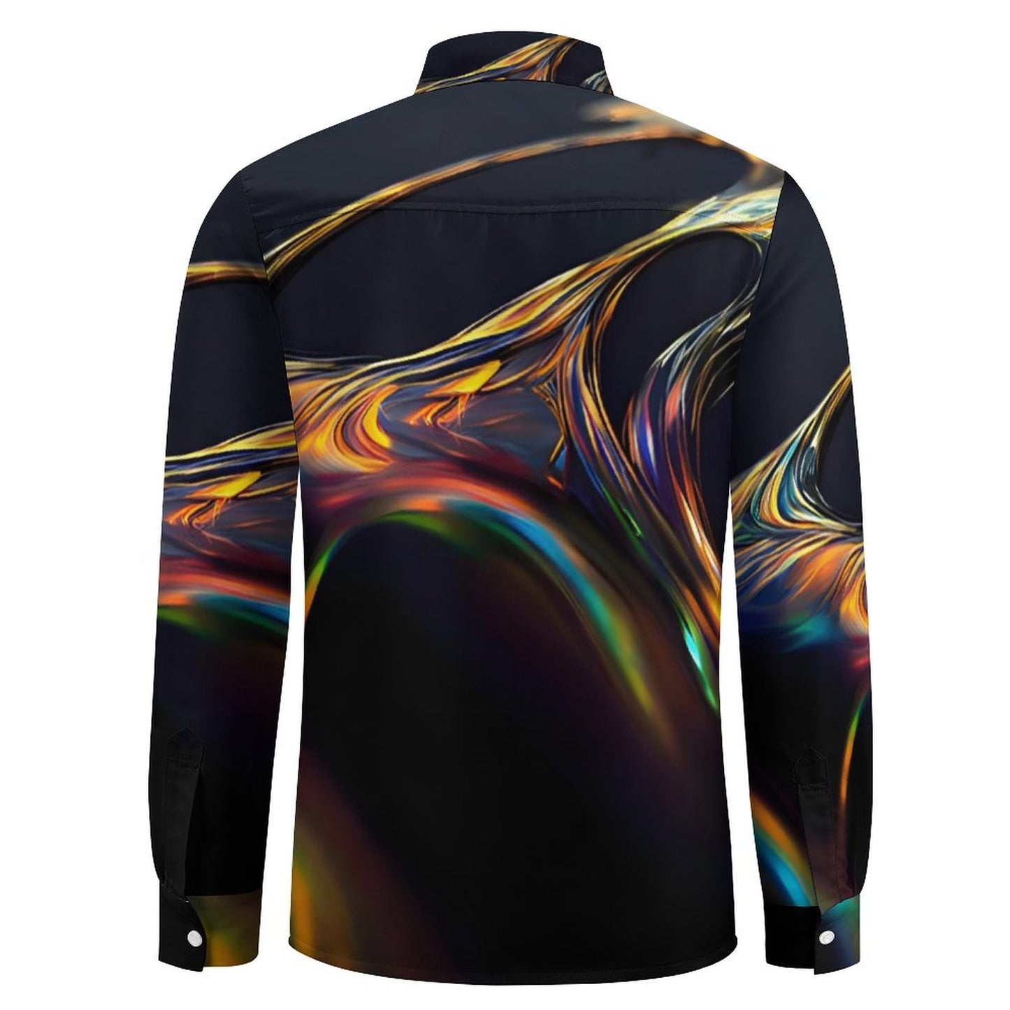 Men's Long Sleeve Shirt with Pocket LS (All-Over Printing)