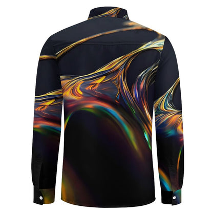 Men's Long Sleeve Shirt with Pocket LS (All-Over Printing)