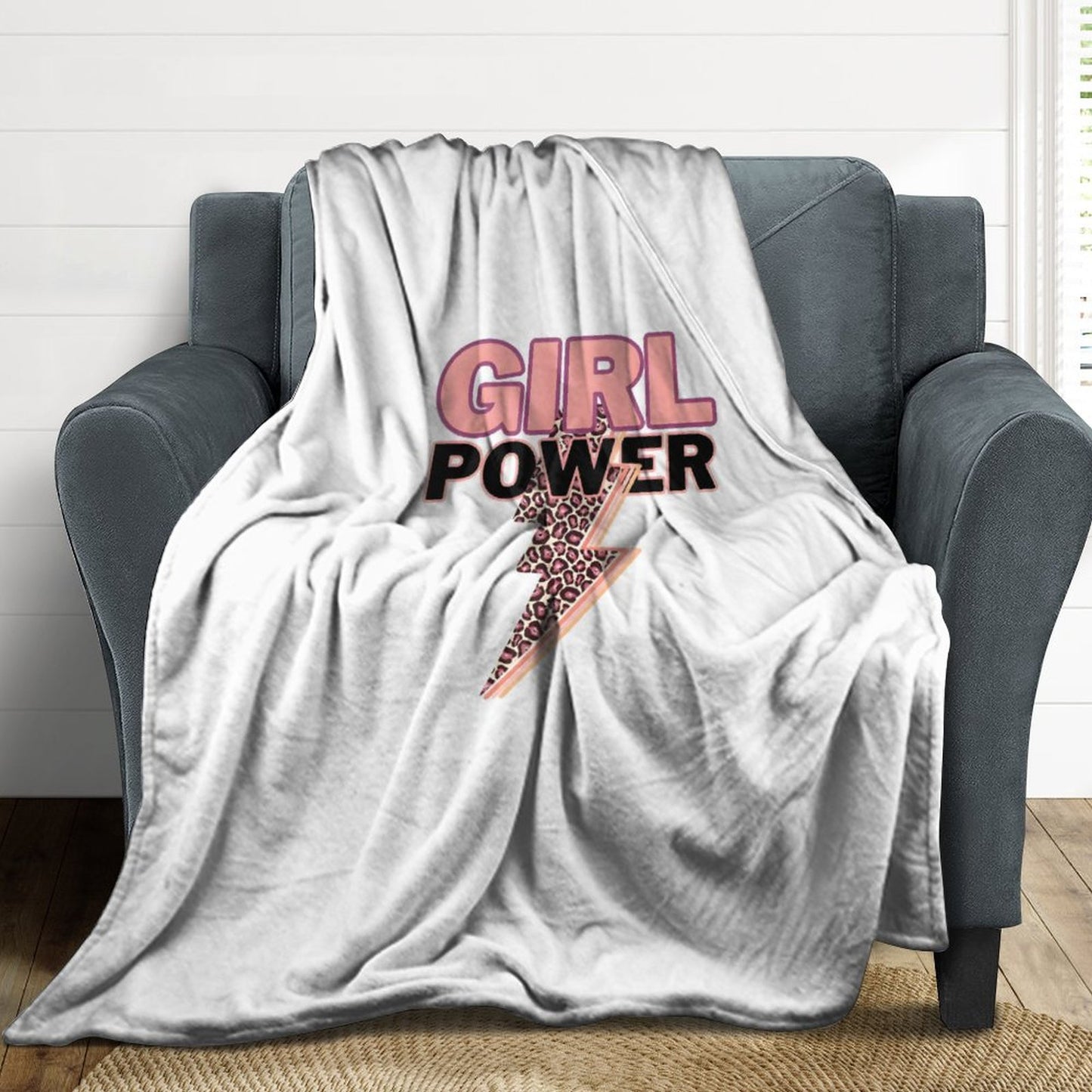 250gsm Flannel Throw Blanket-60"x80"