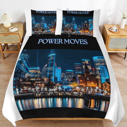 3-Piece Bedding Set-90"x90"/ 229x229cm (Dual-sided Printing)