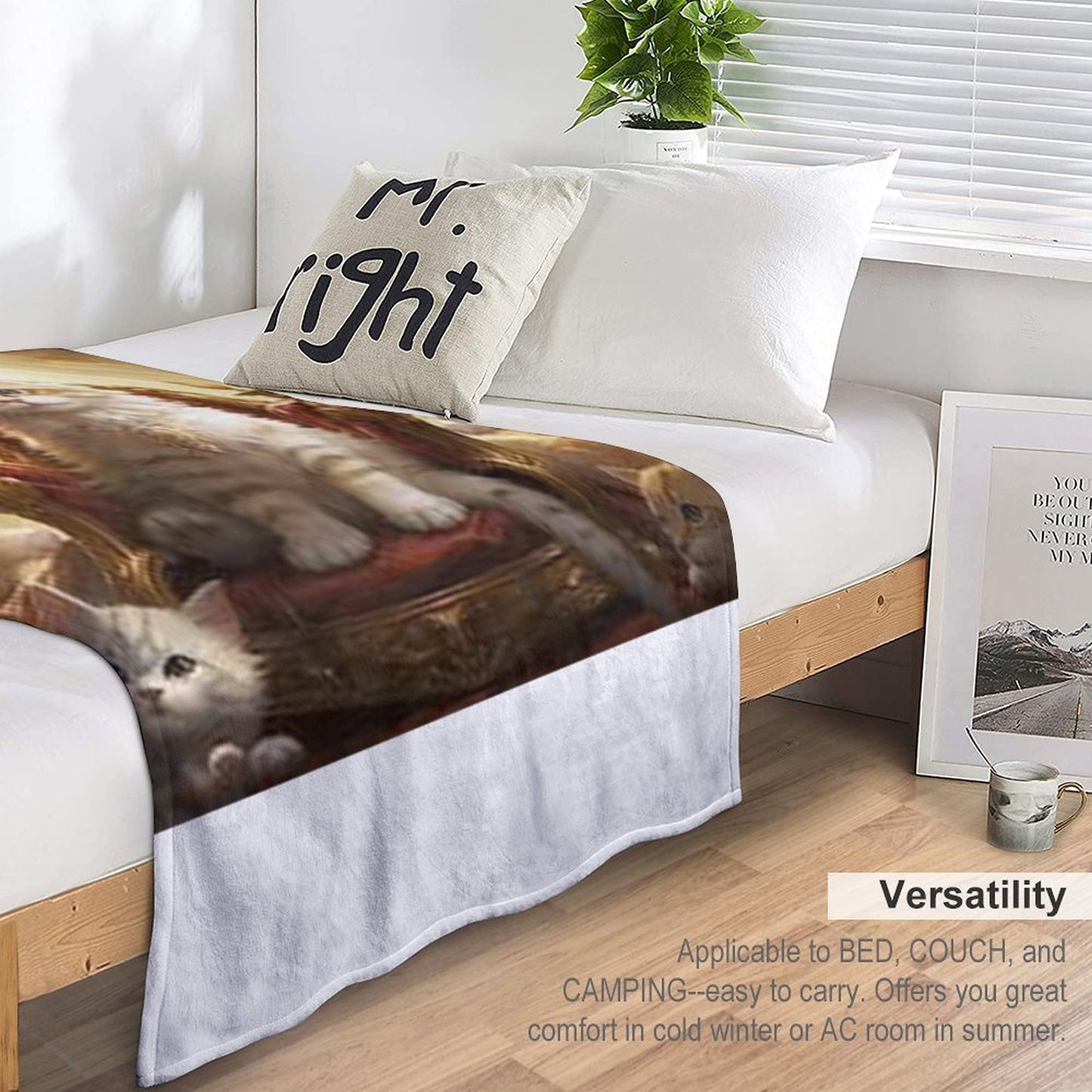 280gsm Flannel Blanket-60"x80" (Dual-sided Printing)