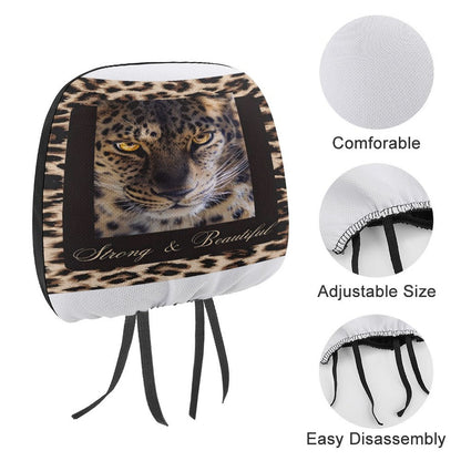 Custom Car Headrest Covers