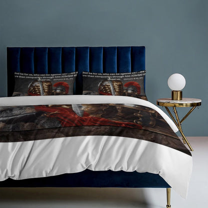 3-Piece Bedding Set-86"×70"/ 218×177cm (Dual-sideded Printing)