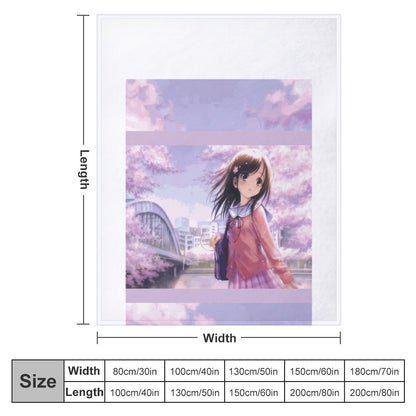 280gsm Flannel Blanket-50"x60" (Dual-sided Printing)