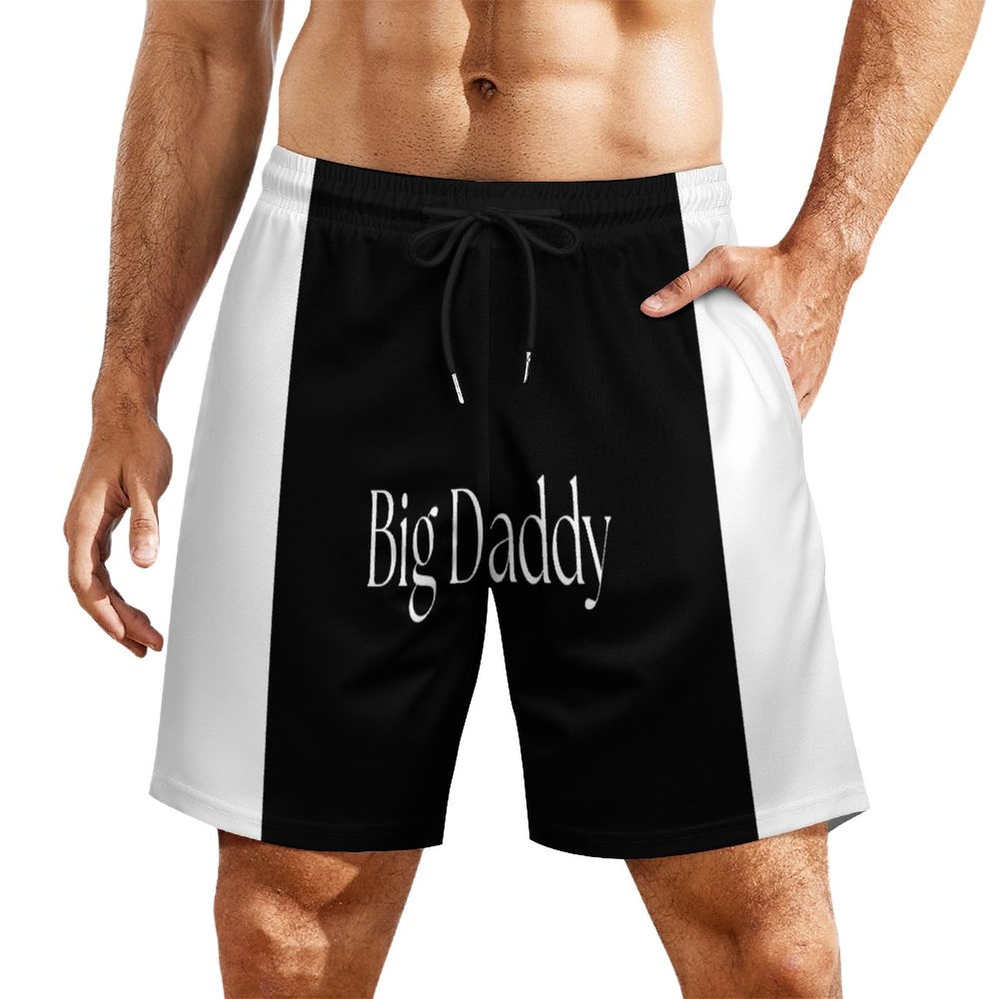 Men's Beach Shorts with 4 Pockets-BIG DADDY