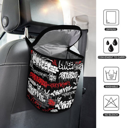 Collapsible Car Trash Bin