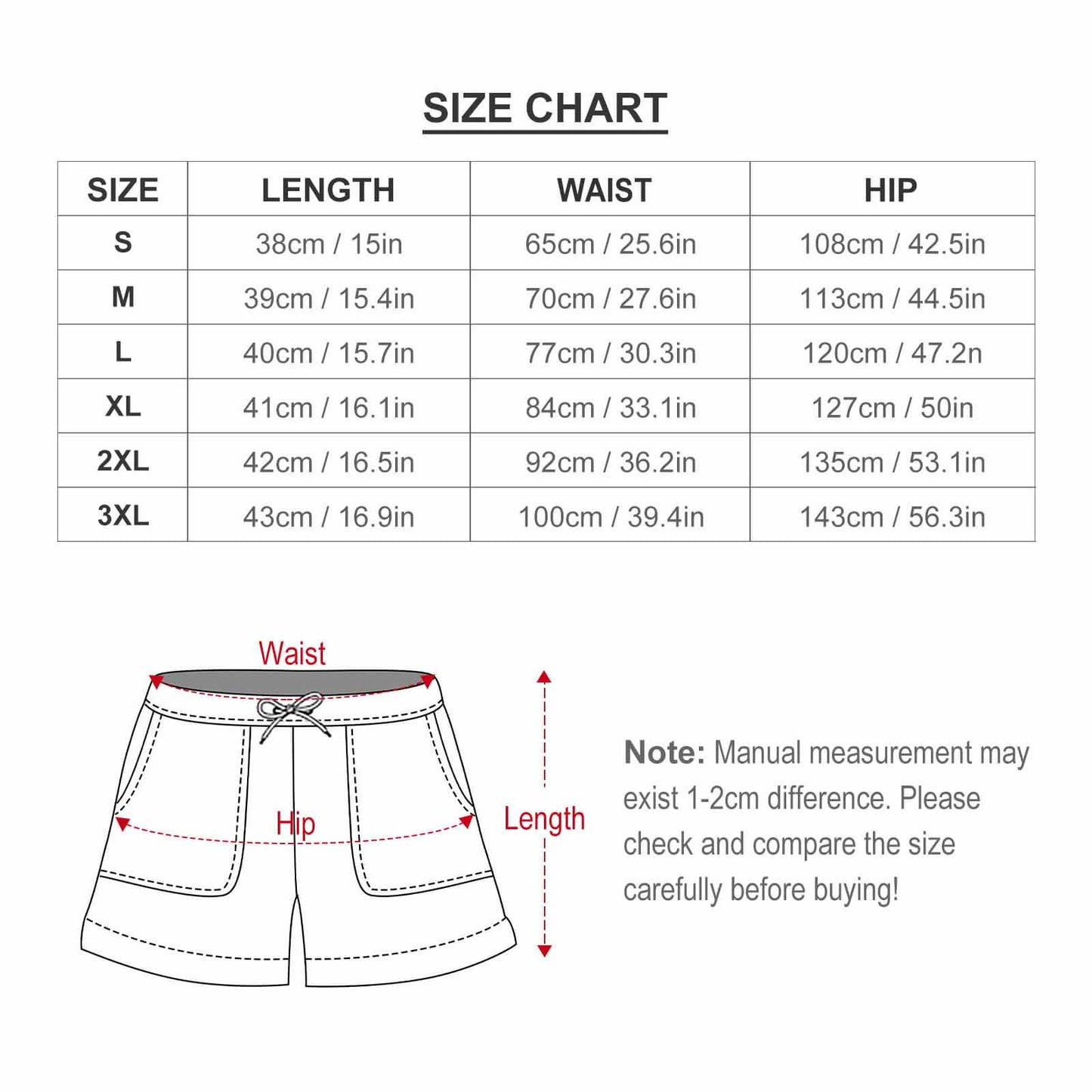 TRIANGLES & LEATHER Loose High Waisted Shorts-SMALL-3XL
