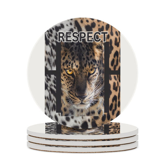 Round Ceramic Coaster