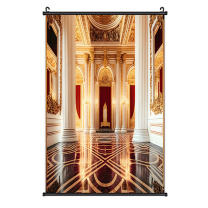 Canvas Hanging Poster with Scrolls-16"x24"/ 40x60cm