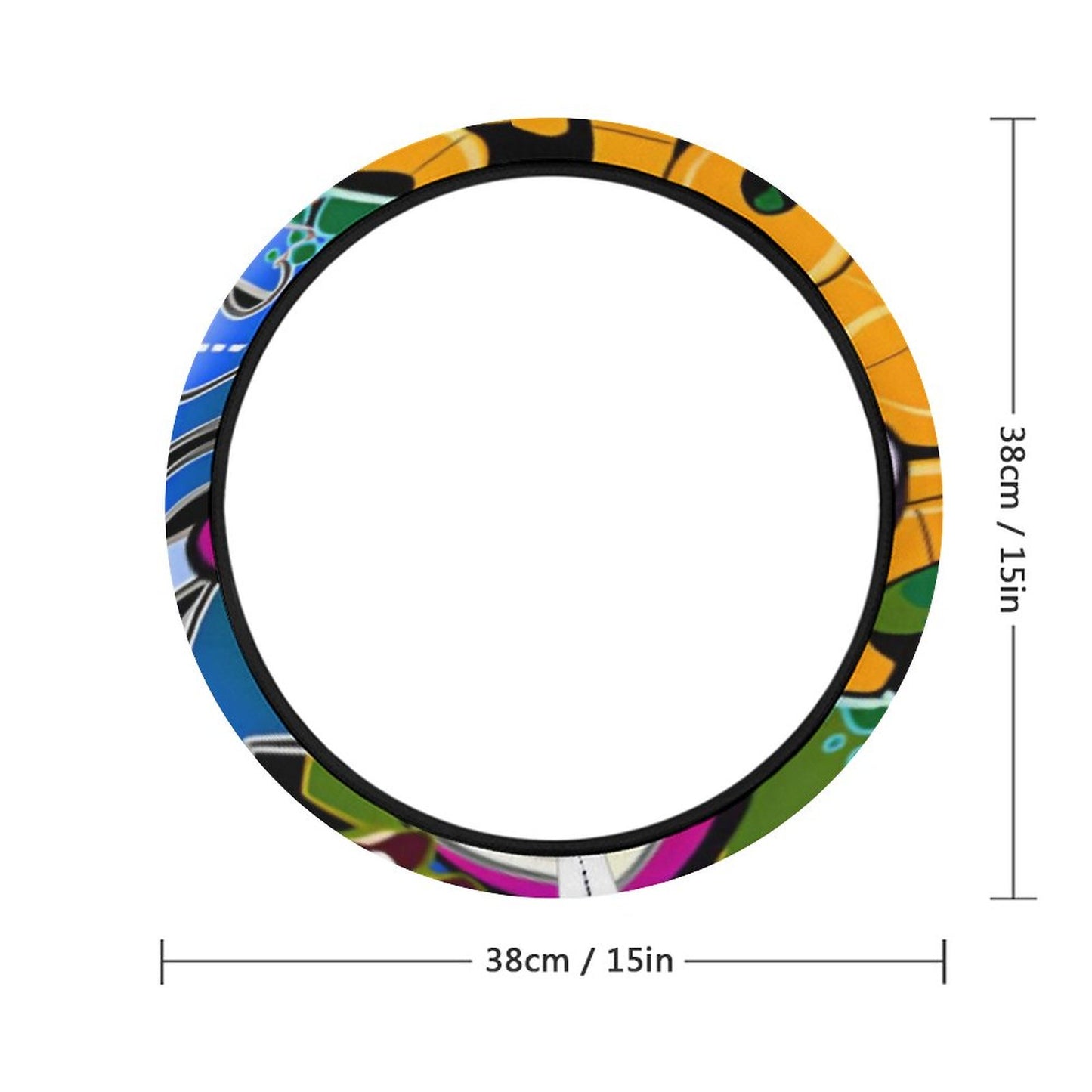 Car Steering Wheel Cover
