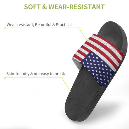 AMERICA Unisex PVC Slippers or Slides