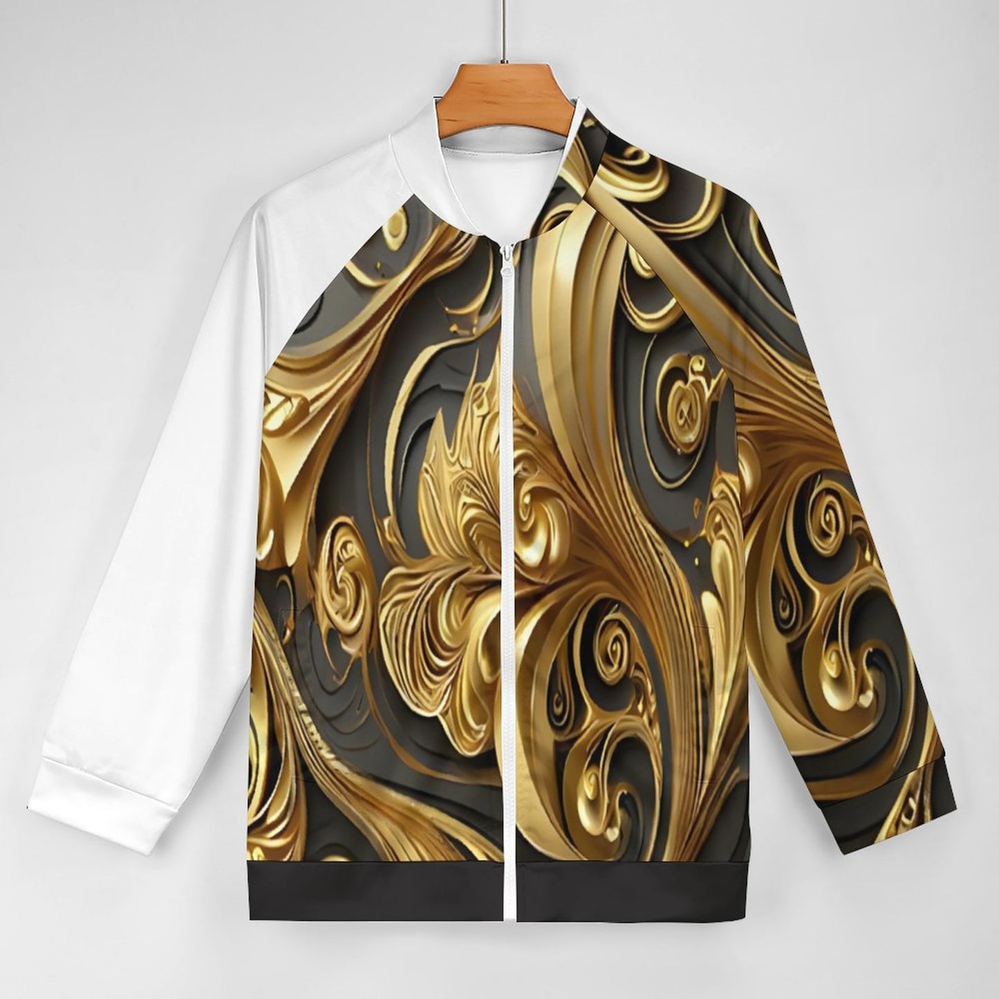 Raglan Zip-up Shirt WY10 (All-Over Printing)