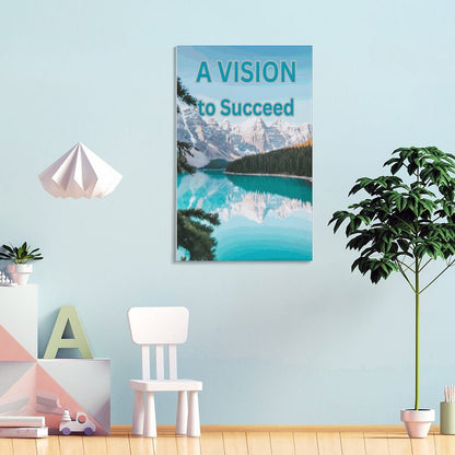 Framed Wooden Poster Hanging (Vertical 2:3)-8x12 inch