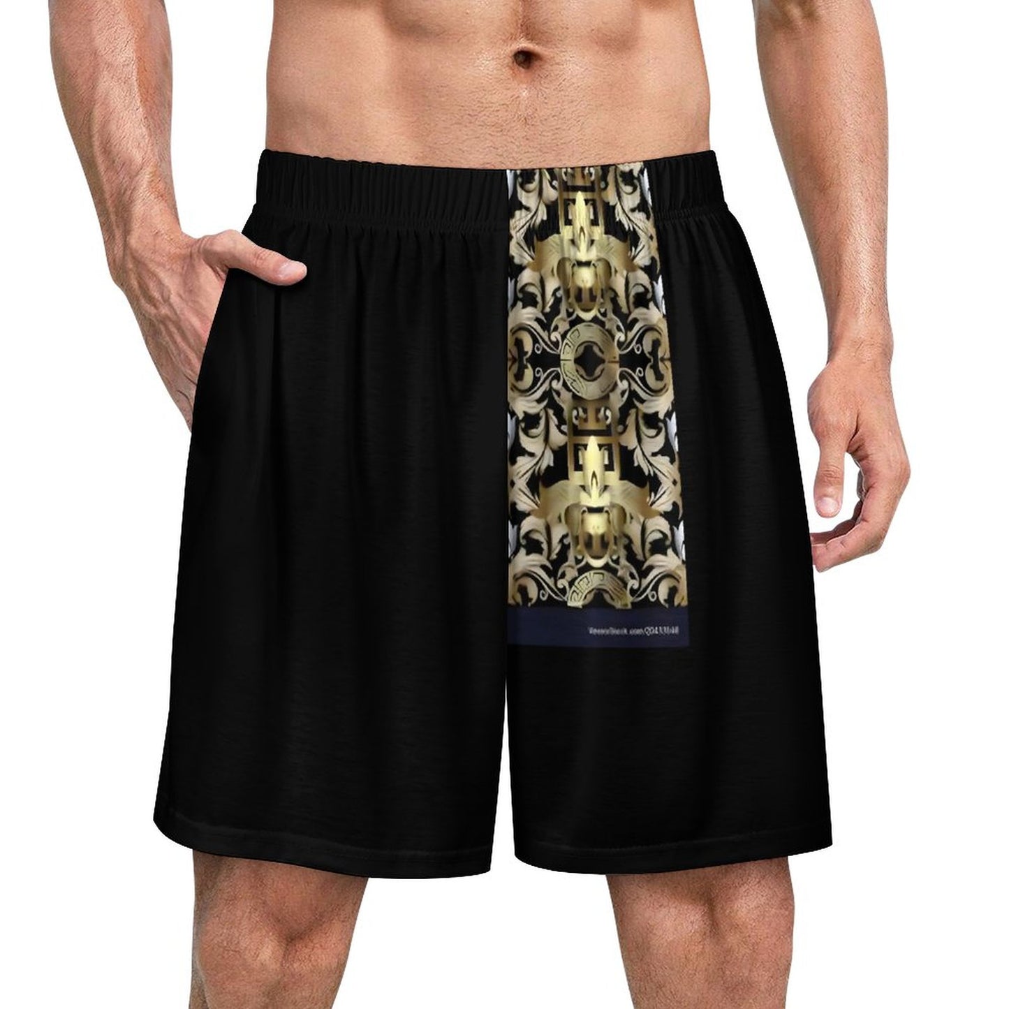 170gsm Pajama Shorts for Men(All-Over Printing)