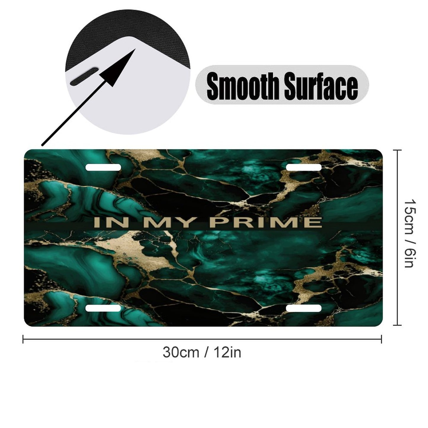 Car License Plate-11.8”x5.9”