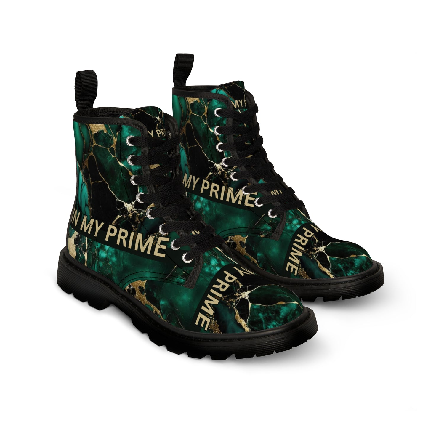 IN MY PRIME Men's Canvas Boots