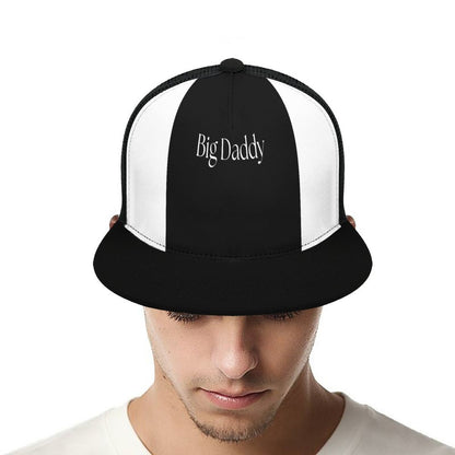 Flat Brim Trucker Hat with Fashion Frontier-BIG DADDY