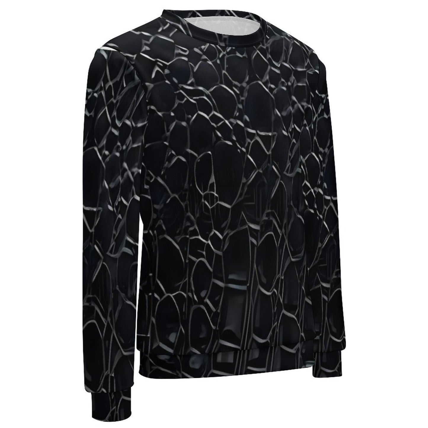 250gsm Round Neck Men's Sweatshirt 4T35 (All-Over Printing)