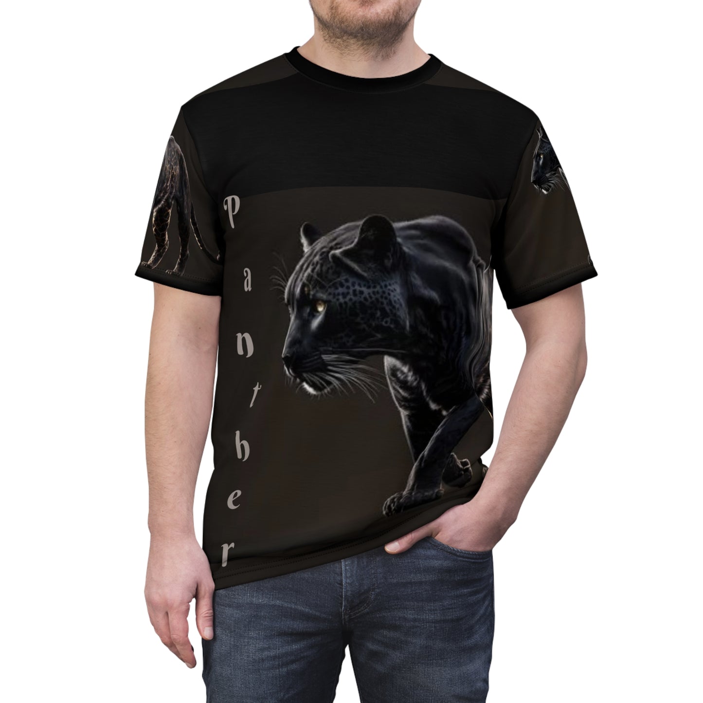 PANTHER Unisex Tee-Small-3XL
