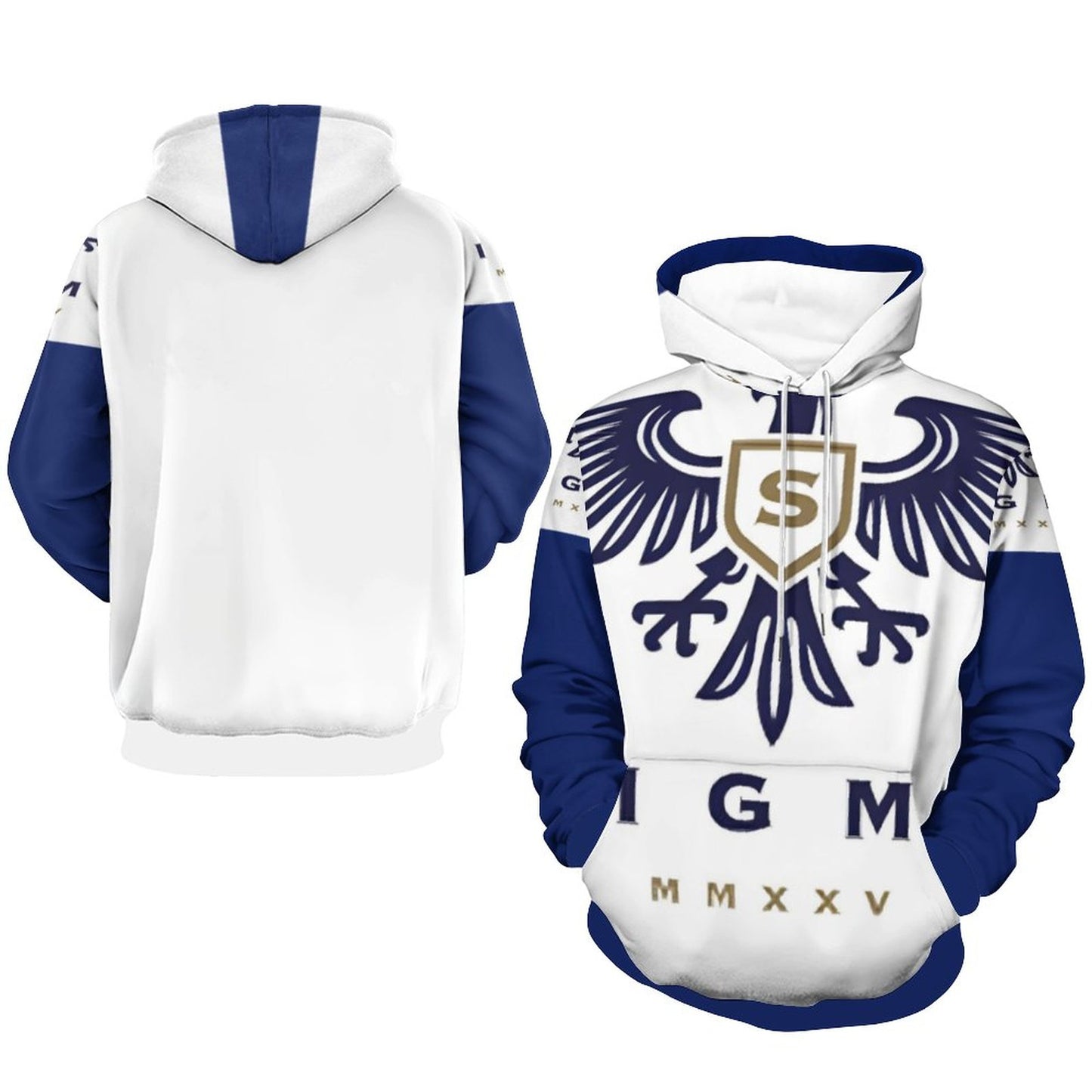 230gsm Printed Hoodie for Men (All-Over Printing)
