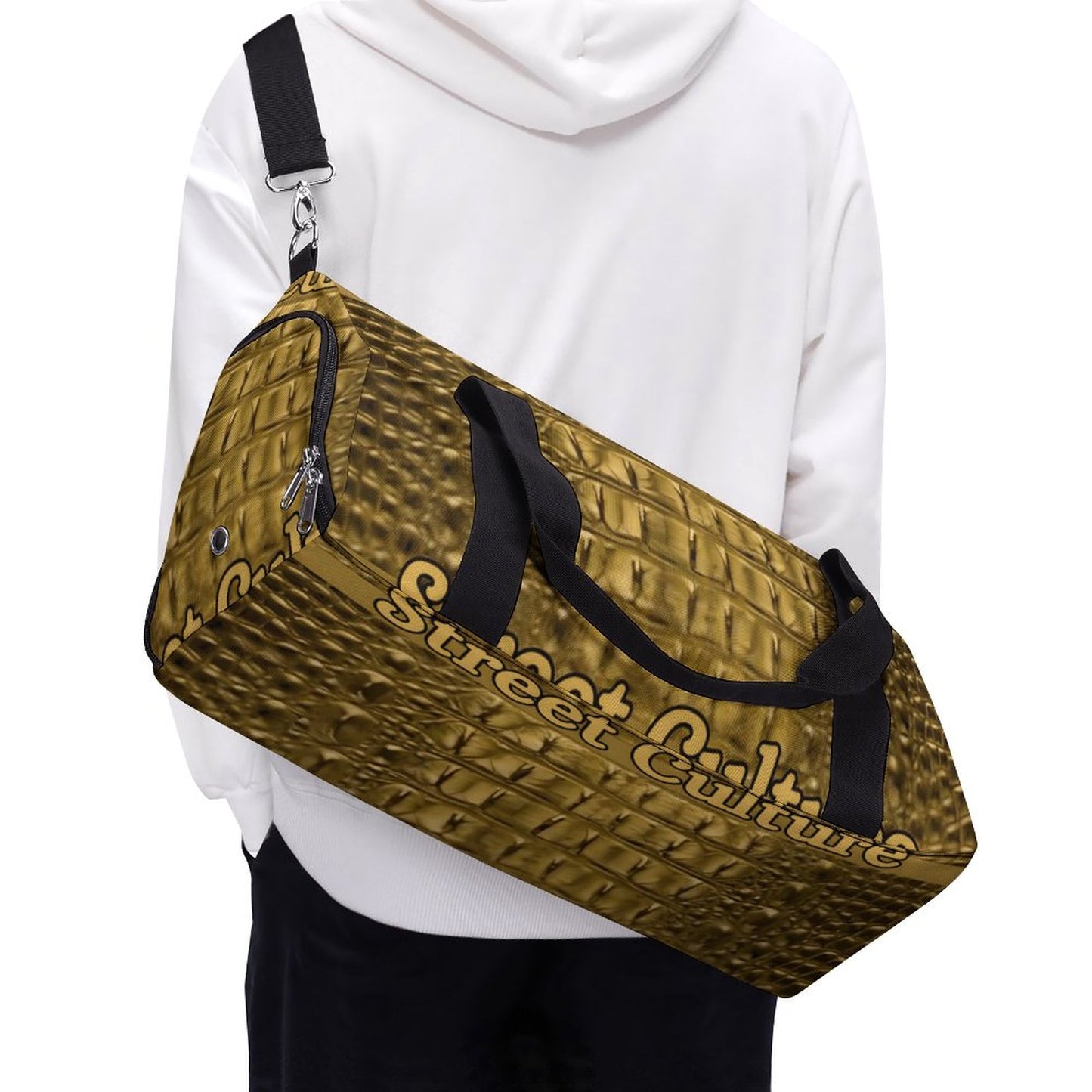 STREET CULTURE Alligator GYM/TRAVEL Bag-large capacity