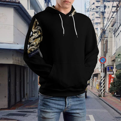 230gsm Men's Cool Hoodie with Double-layer Cap (All-Over Printing)