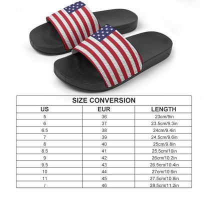 AMERICA Unisex PVC Slippers or Slides
