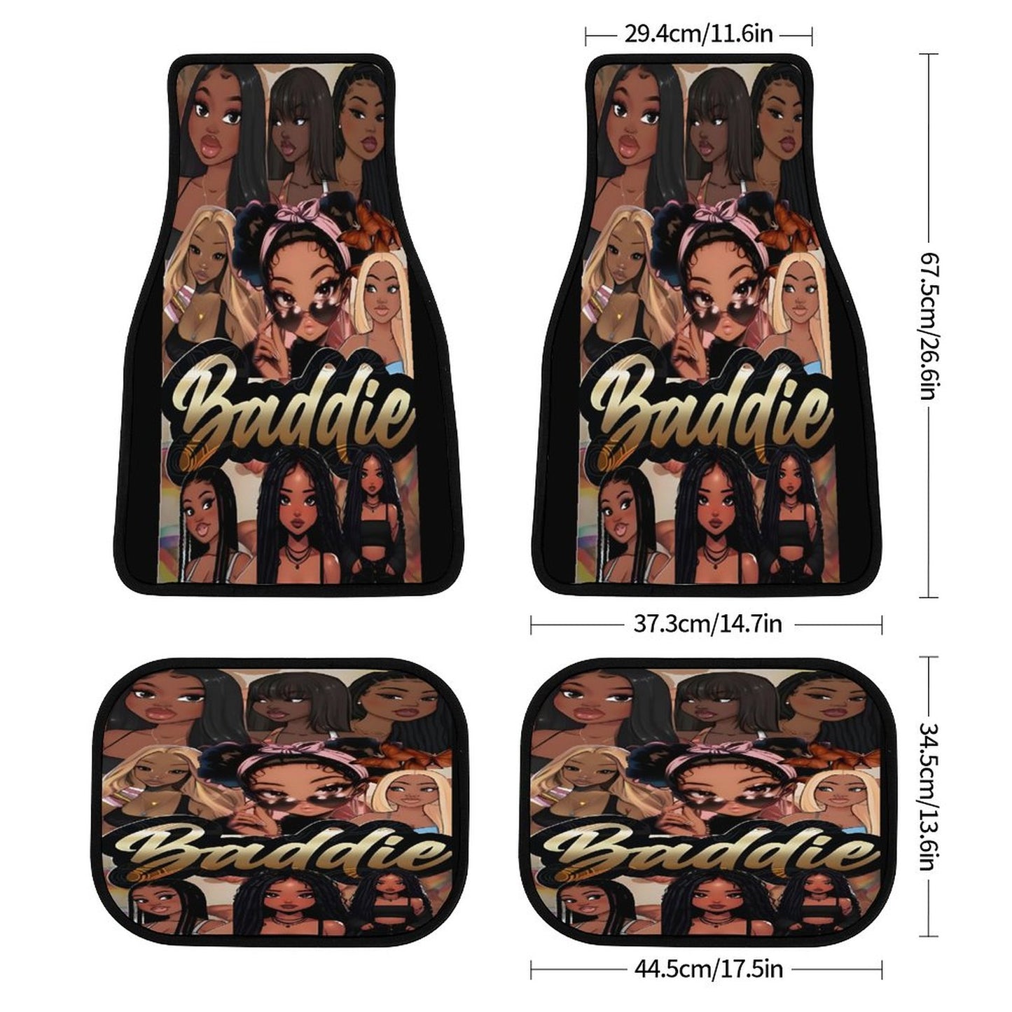 Car Mat Set of 4