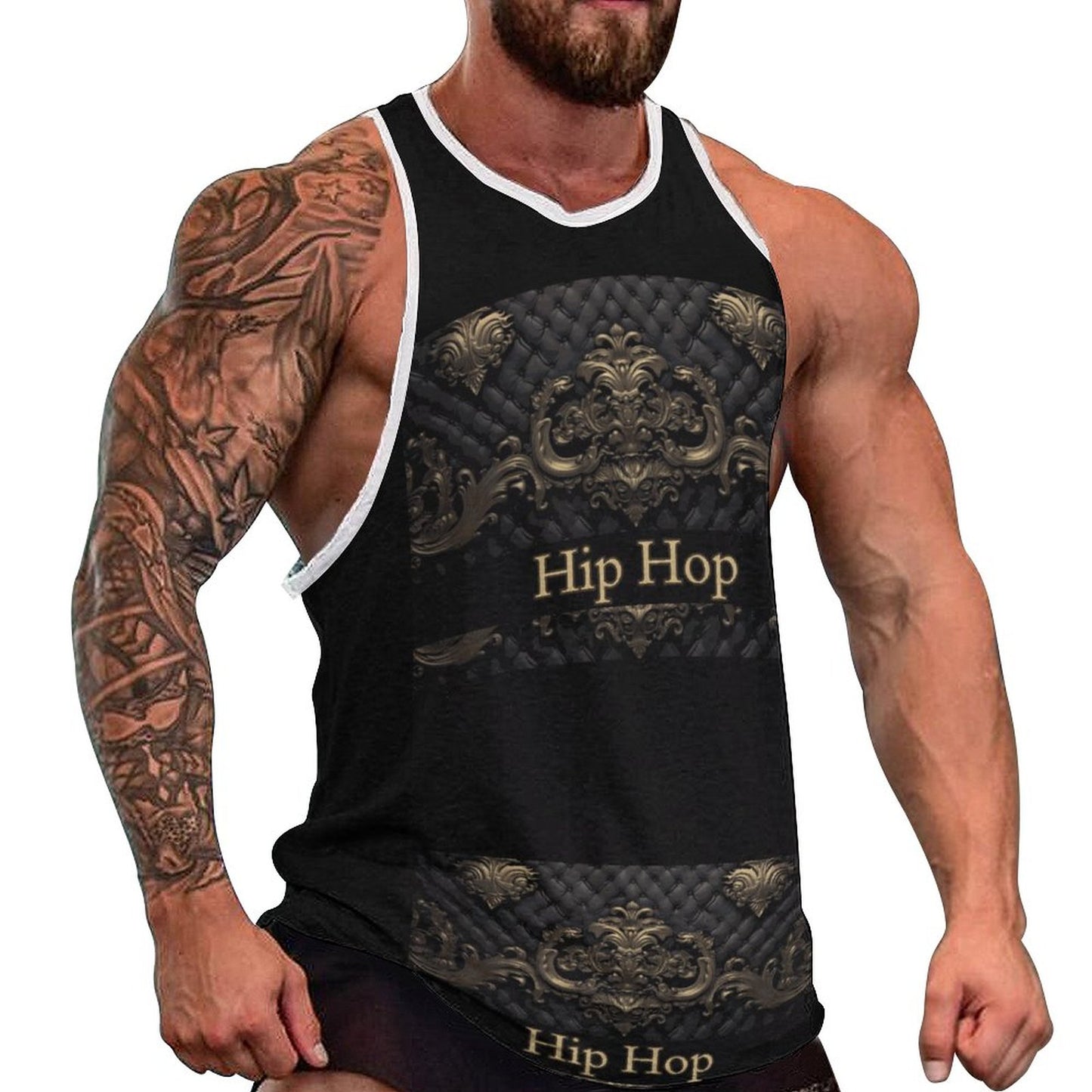Men's Next Level Tank Top BKREV1 (All-Over Printing)