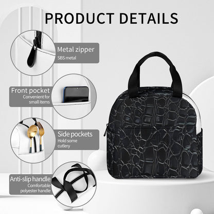 Large Insulated Lunch Totes for Adults (All-Over Printing)