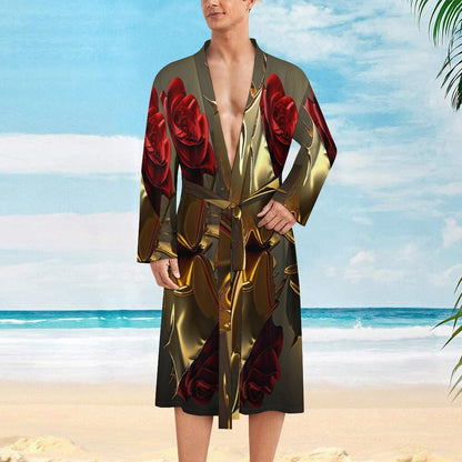ROSE IN GOLD Bathrobe