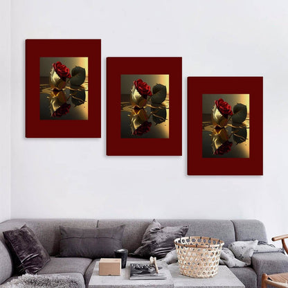 Vertical Colorful Framed Wall Art-3:4 Aspect Ratio(One-sided Printing)