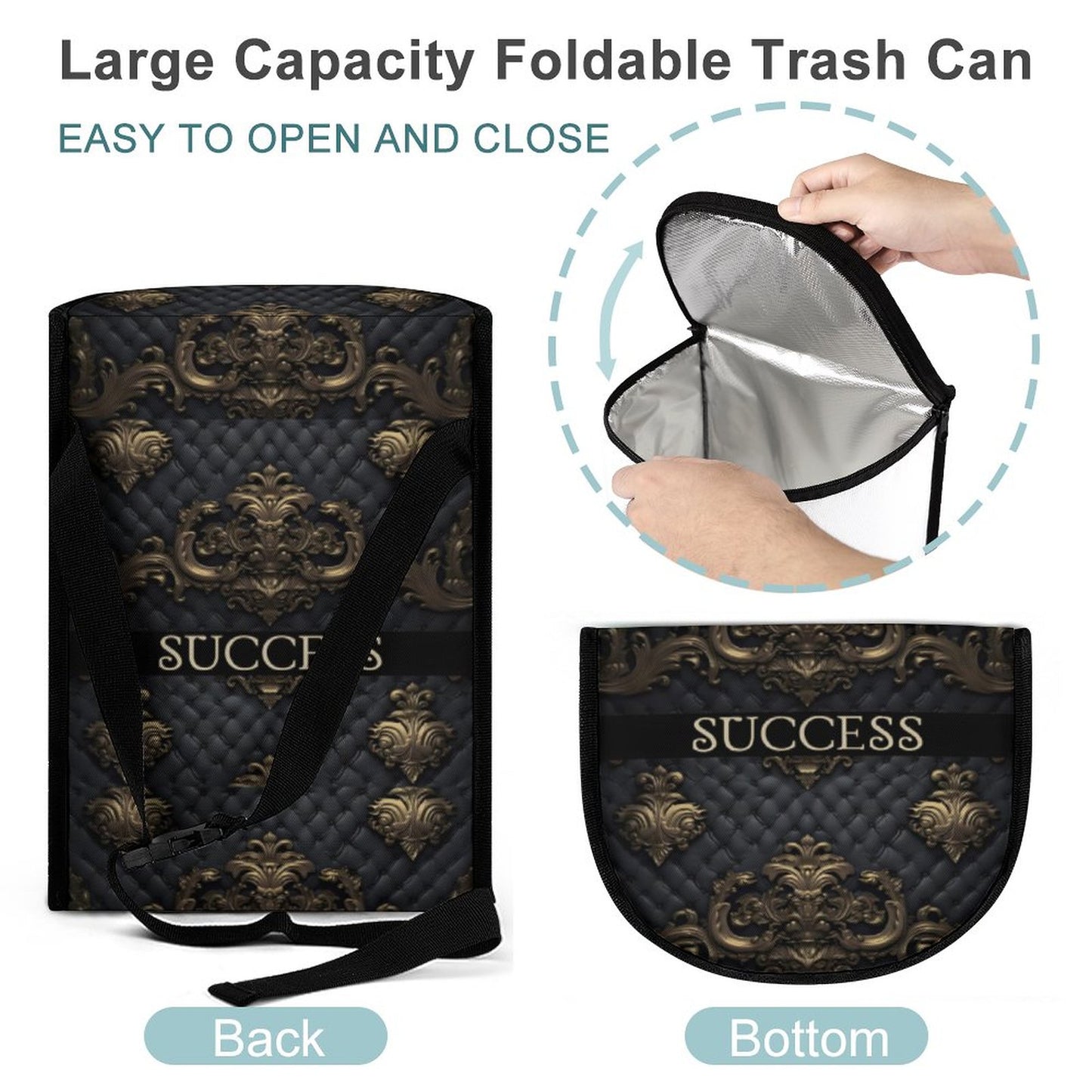 Collapsible Car Trash Bin