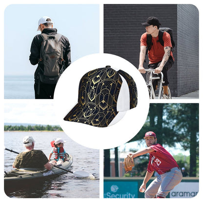 Bent Fitted Cap (All-Over Printing)