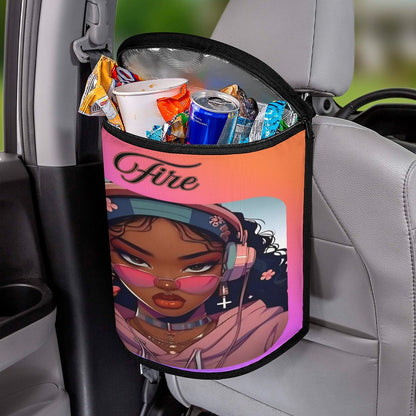Collapsible Car Trash Bin