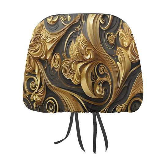 Custom Car Headrest Covers