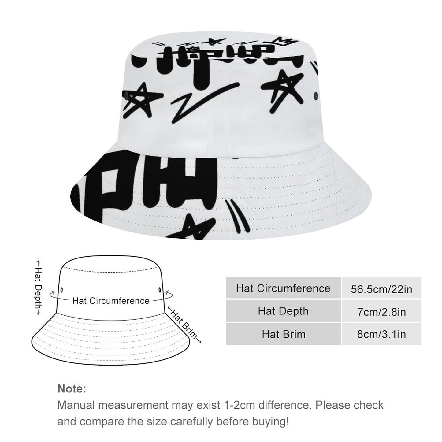 Adult UnisexBucket Hat (All-Over Printing)