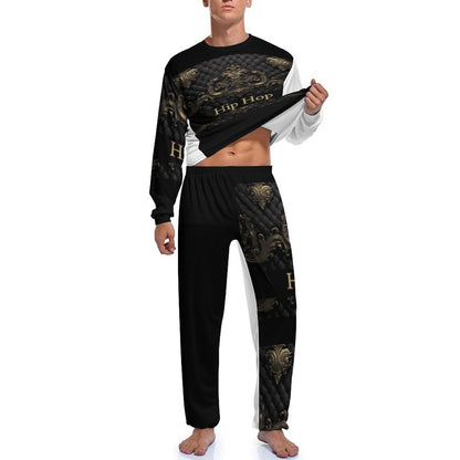 180gsm Men's Loungewear Set JJ1201 (All-Over Printing)
