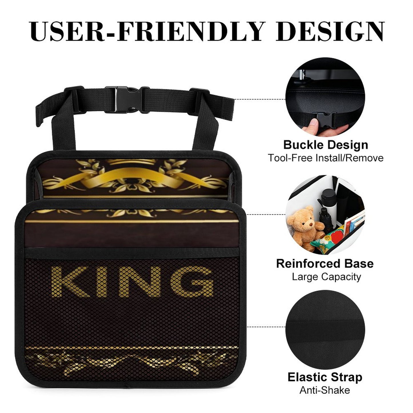 Car Seat Storage Bag(All-Over Printing)