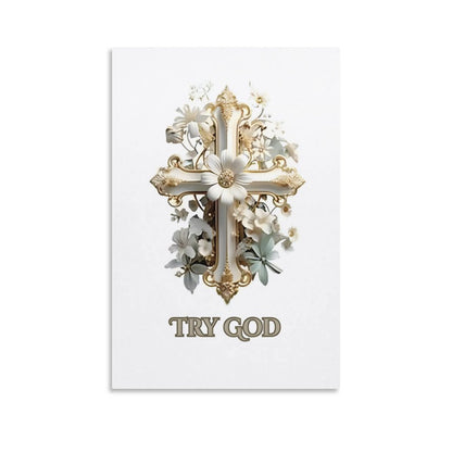 Unframed Art Prints (Vertical 2:3)-8x12 inch/12x18 inch-TRY GOD