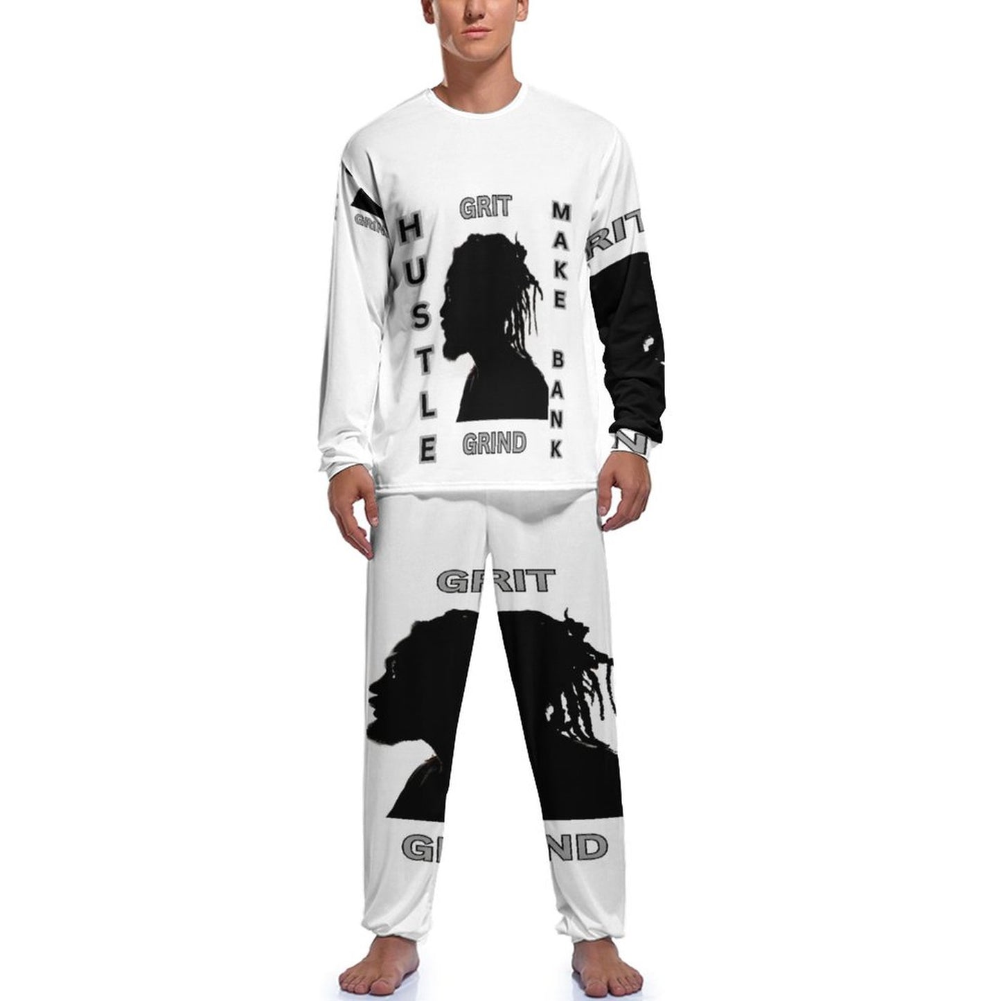 180gsm Men's Loungewear Set JJ1201 (All-Over Printing)