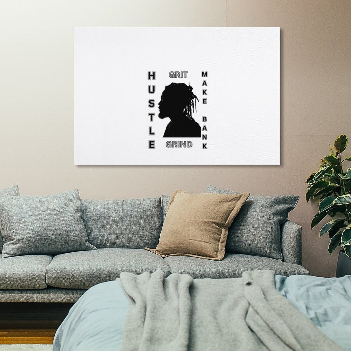Hanging Poster (Horizontal 3:2)-12x18 inch/ 8x12 inch