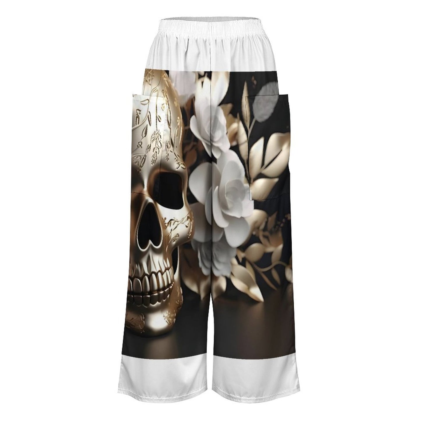 Women's Loose Fit Casual Pants(All-Over Printing)