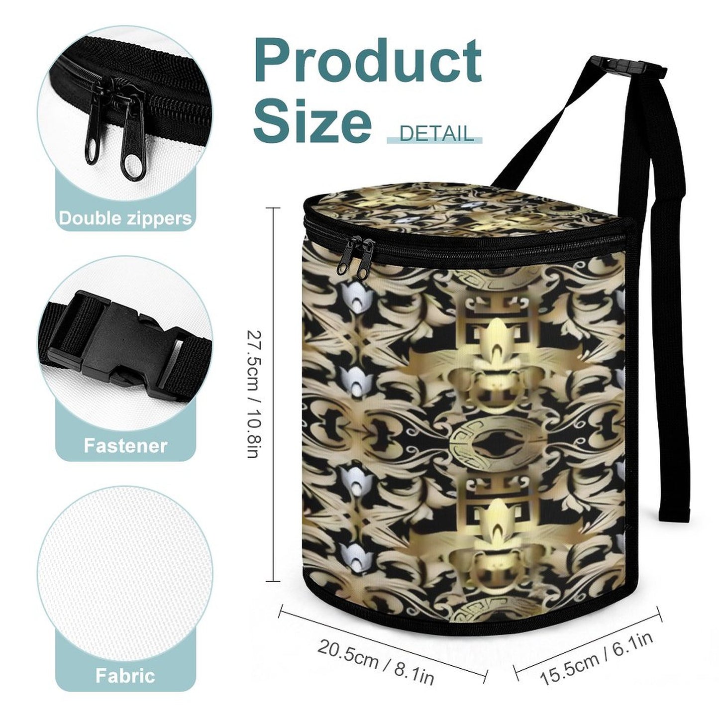 Collapsible Car Trash Bin