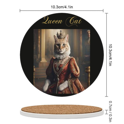 Round Ceramic Coaster