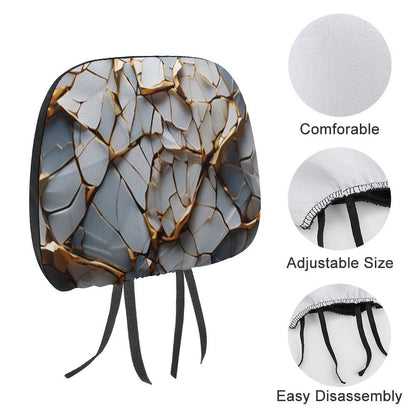 Custom Car Headrest Covers