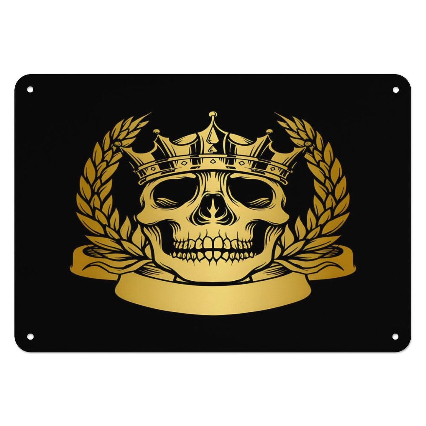 Horizontal Personalized Metal Wall Art Tin Sign-5.5"x7.9"/14x20cm