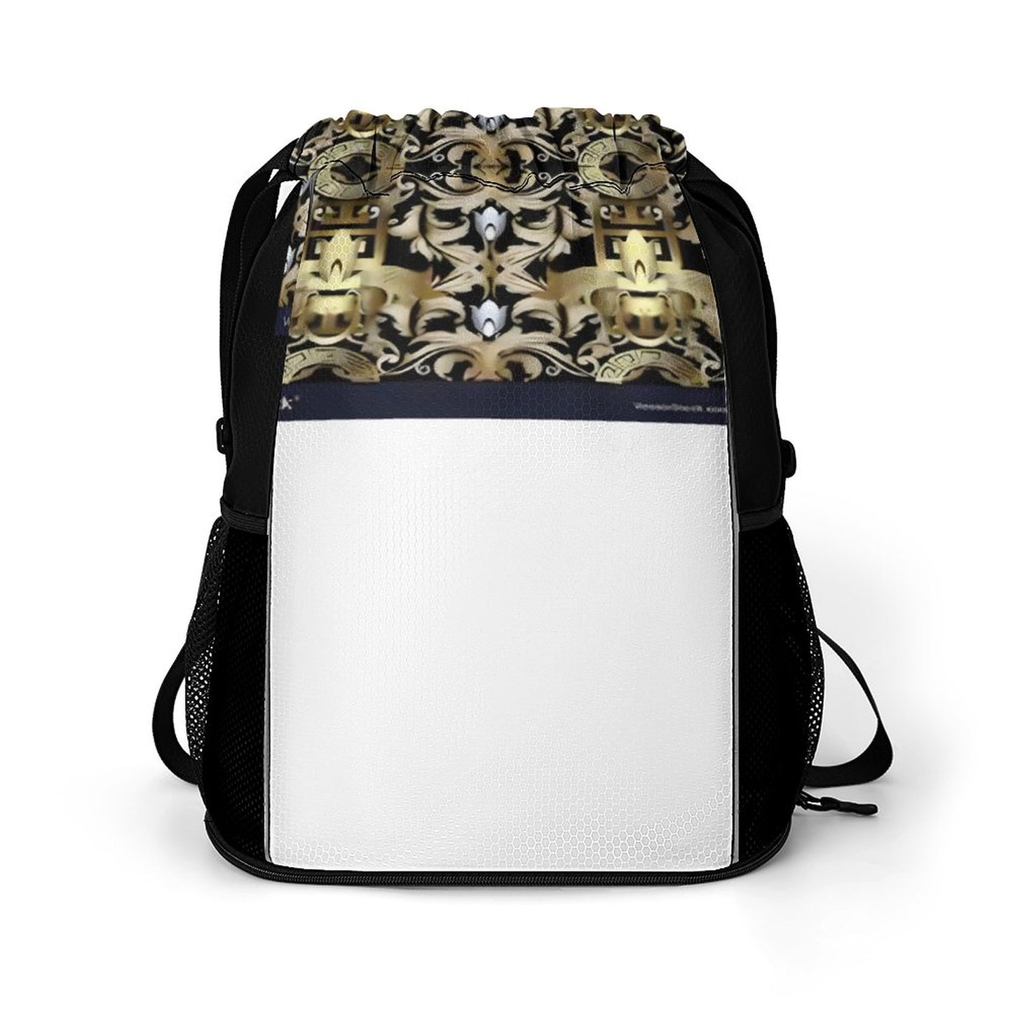Waffle Cloth Sprots Drawstring Bag (Multi-Sites)